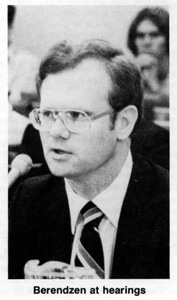 Berendzen at hearings