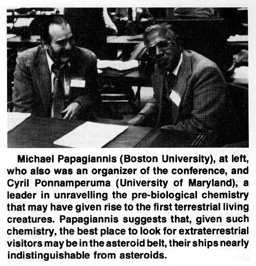 Michael Papagiannis and Cyril Ponnamperuma
