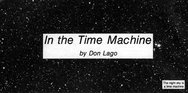 In the TIme Machine