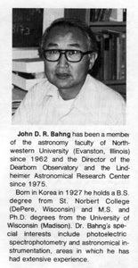 Photo of John D.R. Bahng
