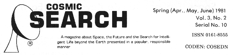 Graphic of Cosmic Search Logo