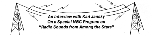 An interview with Karl Jansky
