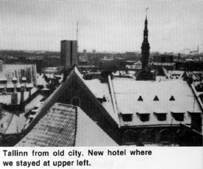 Tallinn from old city