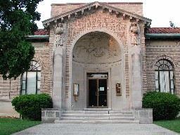 Front Door to Perkins Observatory