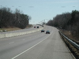 Heading Uphill Toward Cheshire Rd.